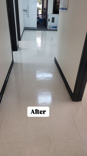 Before and After Floor Cleaning In Union City, OH (2)